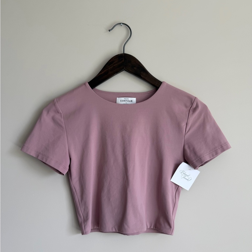 aritzia contour babaton short sleeve top